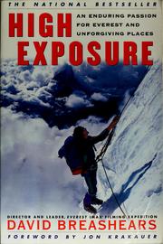 Cover of: High exposure by David Breashears