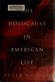 Cover of: The Holocaust in American life by Peter Novick