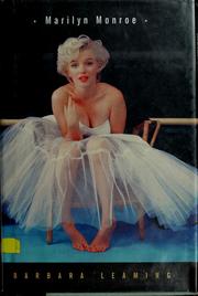 Cover of: Marilyn Monroe by Barbara Leaming