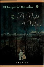 Cover of: A night of music