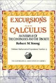 Cover of: Excursions in calculus: an interplay of the continuous and the discrete