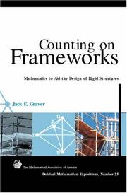 Counting on frameworks : mathematics to aid the design of rigid structures