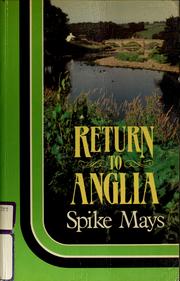 Cover of: Return to Anglia