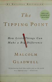 Cover of: The tipping point by Malcolm Gladwell