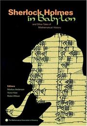 Cover of: Sherlock Holmes in Babylon: and other tales of mathematical history