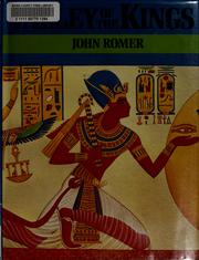 Cover of: Valley of the Kings
