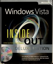 Cover of: Windows Vista inside out by Ed Bott