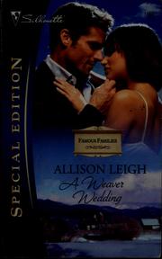 Cover of: A Weaver wedding