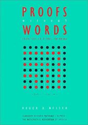 Cover of: Proofs without words: exercises in visual thinking