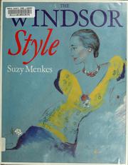 Cover of: The Windsor style by Suzy Menkes