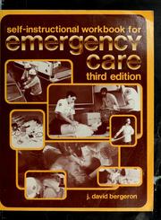 Cover of: Self-instructional workbook for emergency care