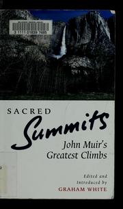 Cover of: Sacred summits