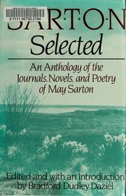 Cover of: Sarton selected