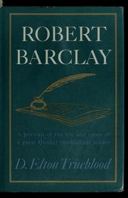 Cover of: Robert Barclay