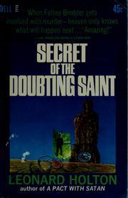 Secret of the doubting saint by Leonard Holton