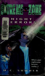 Cover of: Night terrors by M.C. Sumner