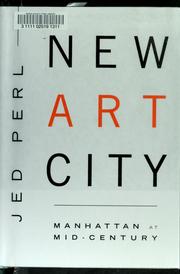 New art city by Jed Perl
