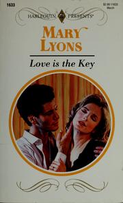 Cover of: Love is the key