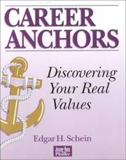 Career Anchors by Schein, Edgar H.