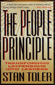 Cover of: The people principle: transforming laypersons into leaders