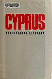 Cover of: Cyprus by Christopher Hitchens