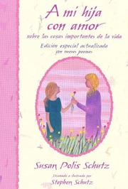 Cover of: A mi hija con amor by Susan Polis Schutz