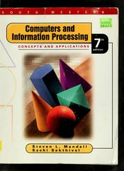 Computers and information processing by Steven L. Mandell, Mandell