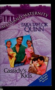 Cover of: Cassidy's kids
