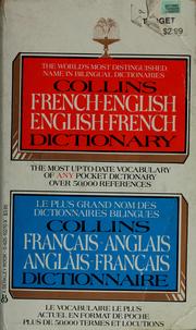 Cover of: Collins French-English, English-French dictionary