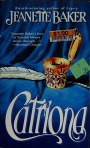 Cover of: Catriona by Jeanette Baker