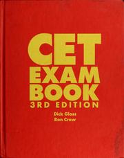 Cover of: CET exam book by Dick Glass