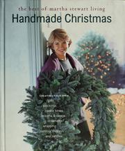 Cover of: The Best of Martha Stewart Living: Handmade Christmas: the best of Martha Stewart living