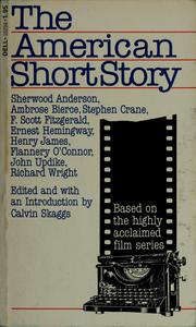 Cover of: The American short story