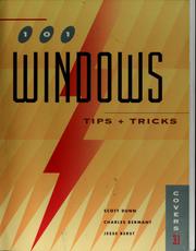 Cover of: 101 Windows tips & tricks by Scott Dunn