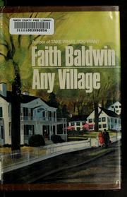 Cover of: Any village