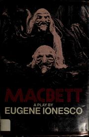 Cover of: Macbett: a play