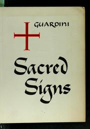 Cover of: Sacred signs by Romano Guardini