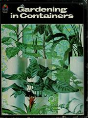 Cover of: Gardening in containers