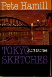 Cover of: Tokyo sketches