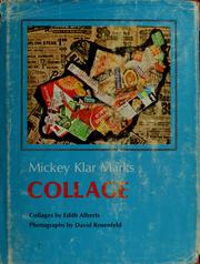 Cover of: Collage by Mickey Klar Marks