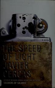 Cover of: The speed of light