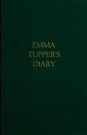 Cover of: Emma Tupper's diary