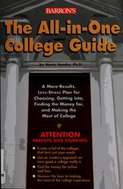 Cover of: The all-in-one college guide