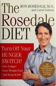 Cover of: The Rosedale diet