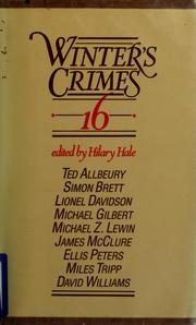 Cover of: Winter's crimes 16