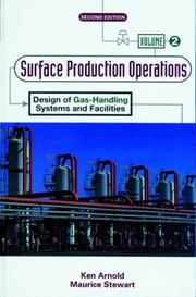 Cover of: Surface production operations