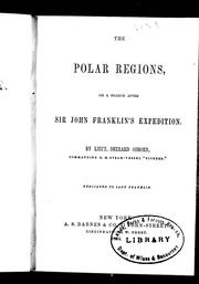 Cover of: The polar regions, or, A search after Sir John Franklin's expedition