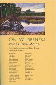 Cover of: On Wilderness: Voices from Maine