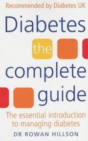 Diabetes by Rowan Hillson
