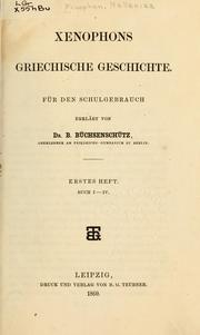 Cover of: Griechische Geschichte by Xenophon